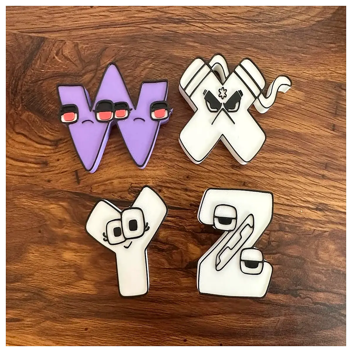 alphabet soup letters w x y z bulk plastic for baby sensory play learning shapes