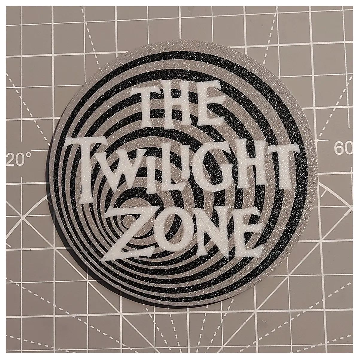 twilight zone coasters with magnets retro sci fi table mats for drinks vintage horror movie decor gifts