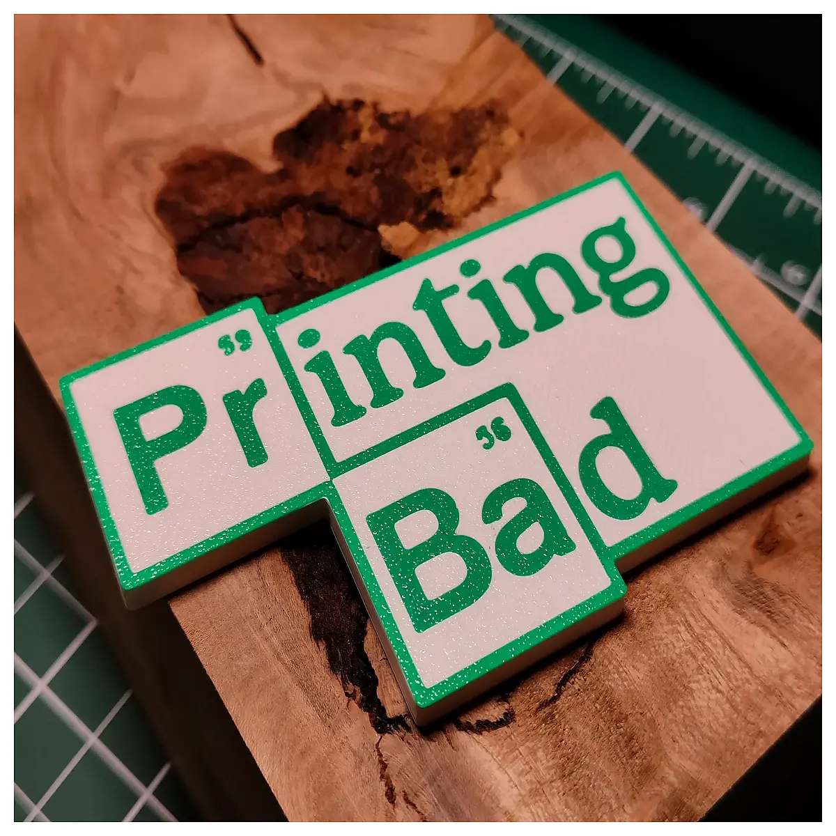 breaking bad heisenberg fridge magnet funny chemistry teacher wall art fans