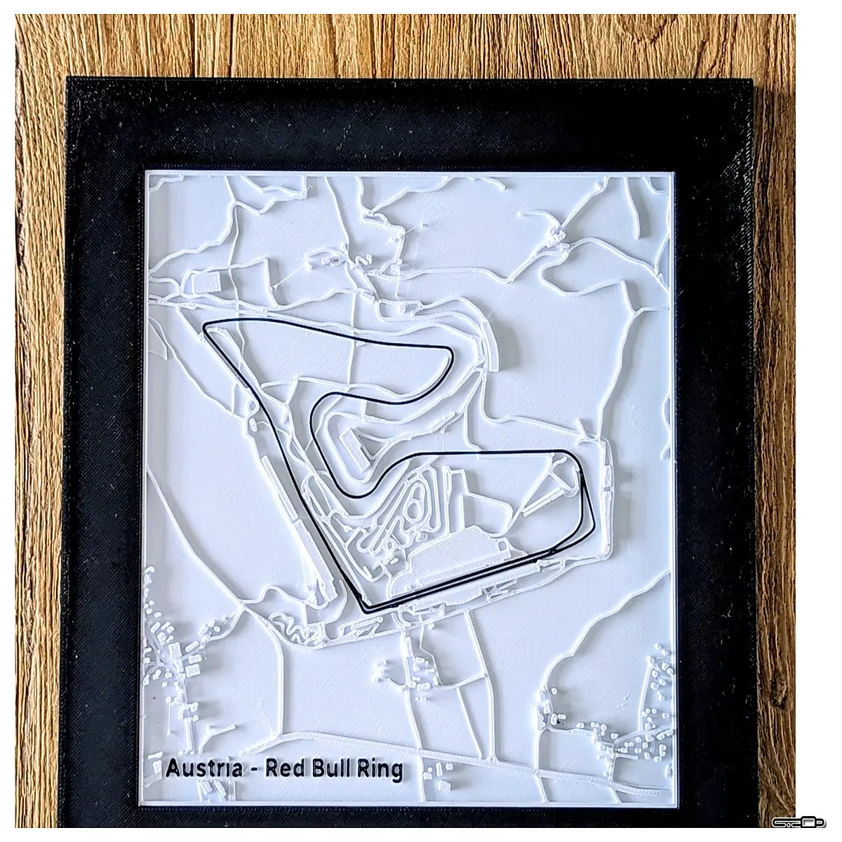 f1 ring track street view map aerial drone footage circuit layout