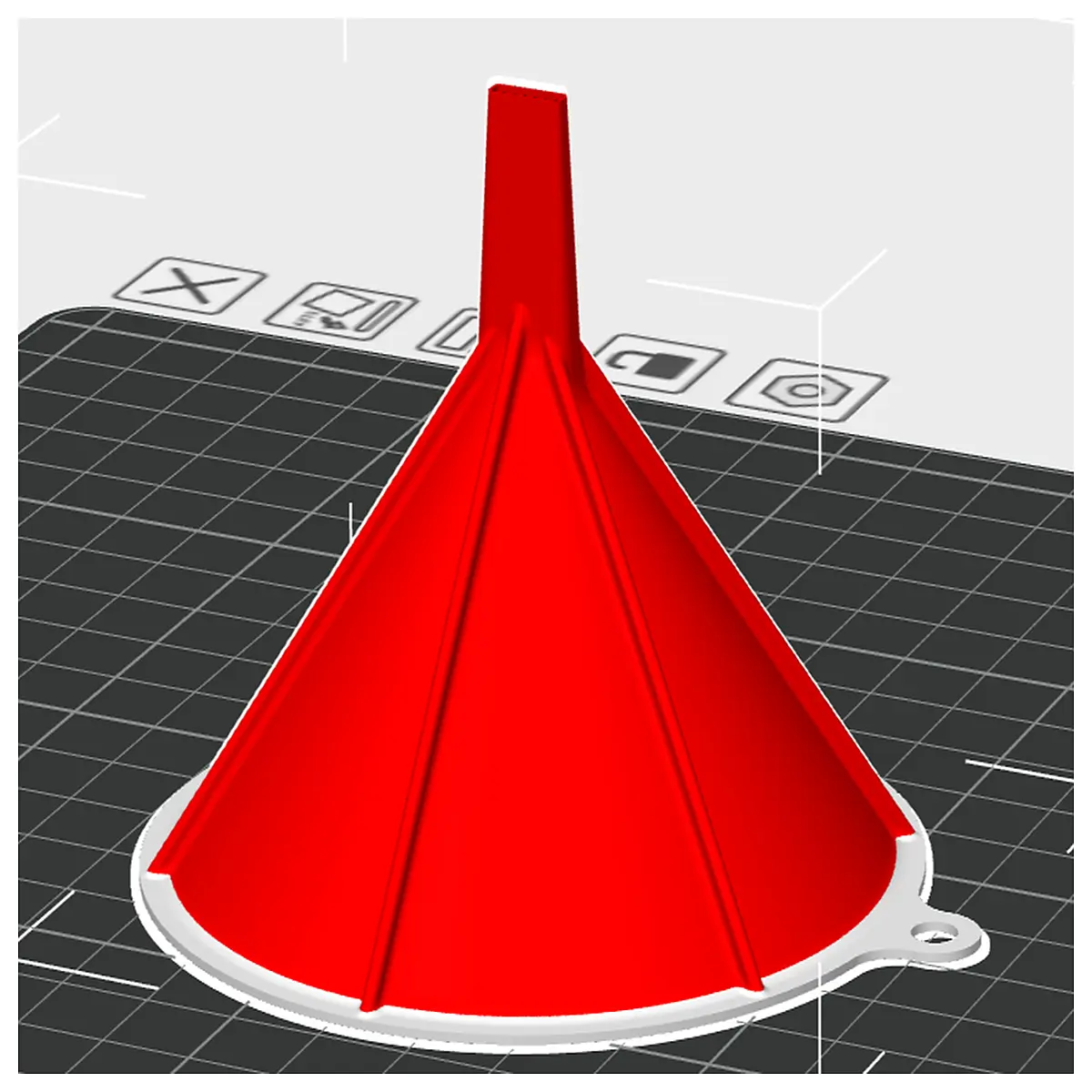 flat bottom funnel for lab chemistry narrow spout pouring aid plastic transfer funnel with stopper