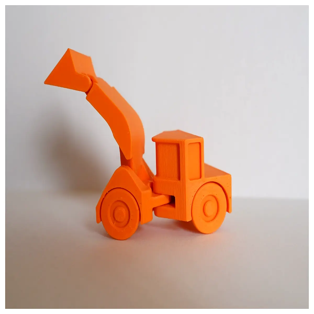 articulated loader toy with moving joints remote control construction vehicle for kids