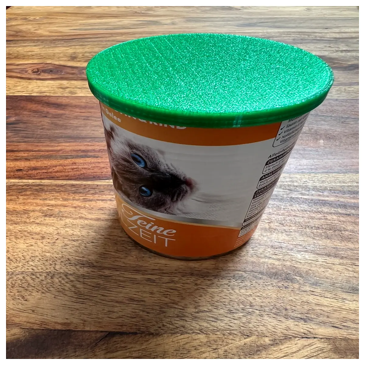 silicone cat food bowl cover lid seal for dry kibble storage container kitchen counter organizer