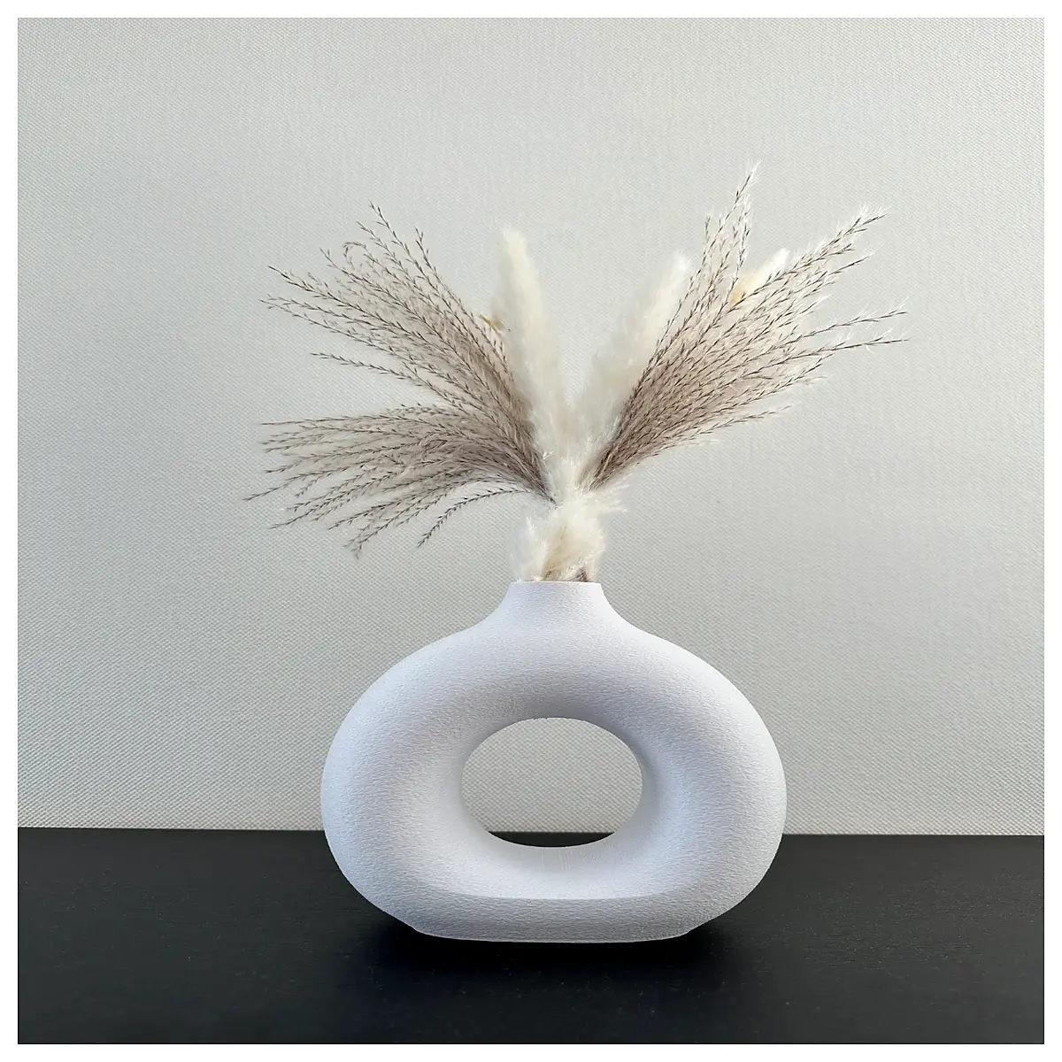 easy diy print donut vase planter cute desk decor small flower pot