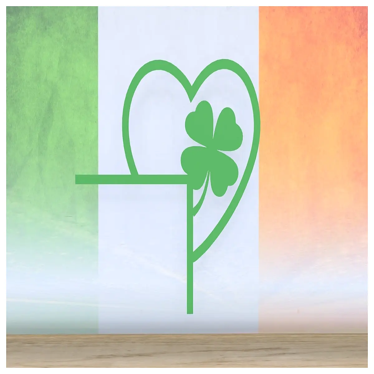 st patricks day shamrock door corner decor hanging garden flag spring porch decoration
