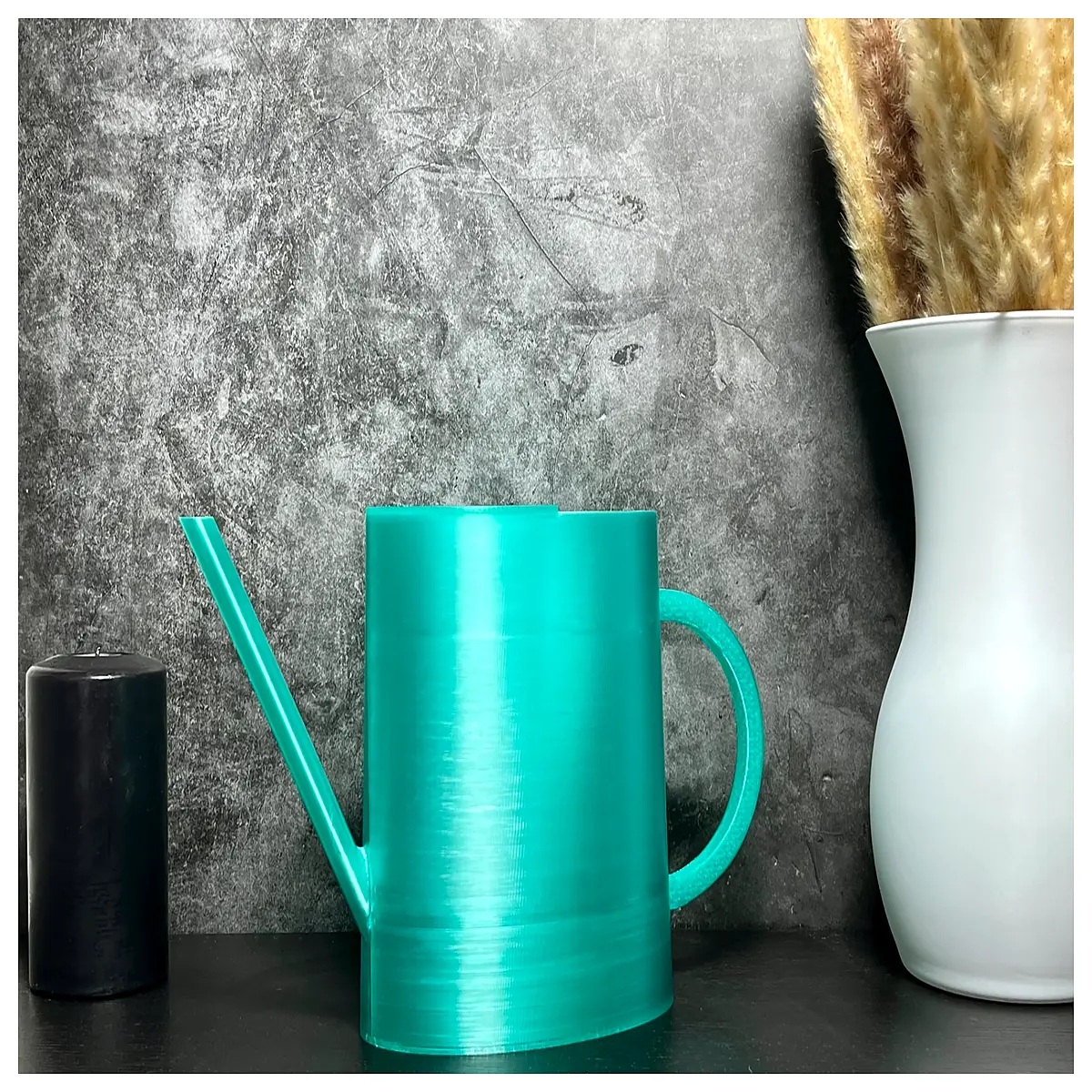 plastic watering can for indoor plants small garden hose spout easy pour home balcony flower pot care