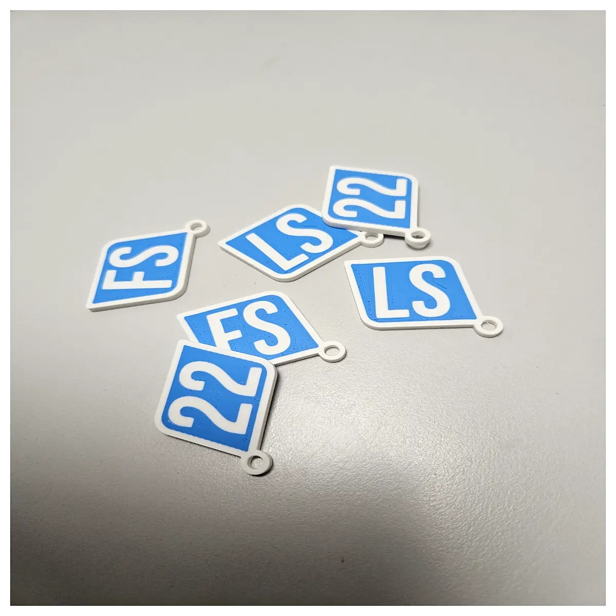farming simulator 22 keychain fs22 metal pendant gamers