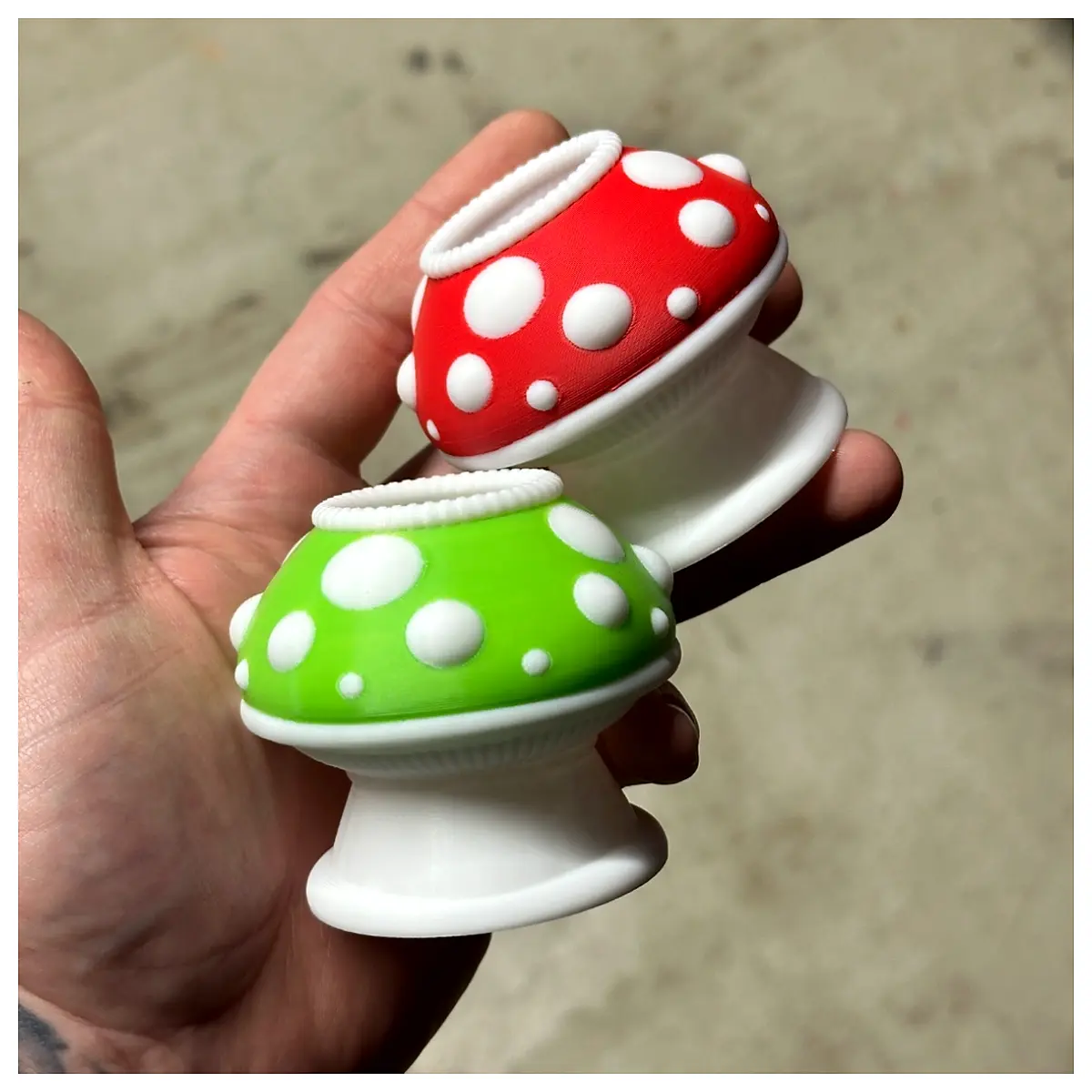 cute mushroom cotton swab holder desk organizer pencil cup toy storage for kids room aesthetic desktop accessories