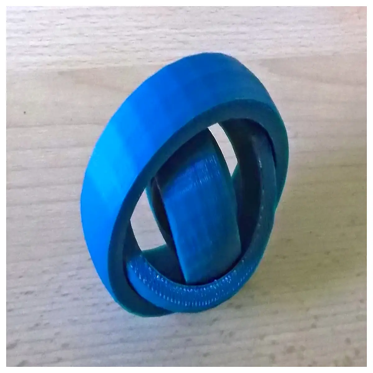 fidget spinner ring metal spinning toy for anxiety relief stress relief aid kids adults gift