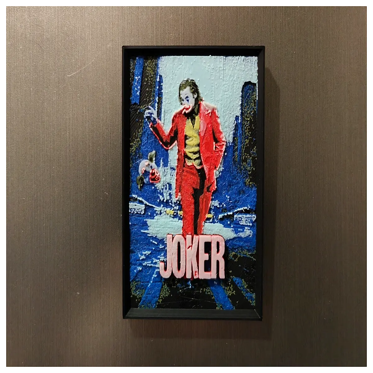 movie poster fridge magnet dc villain collectible home decor fans