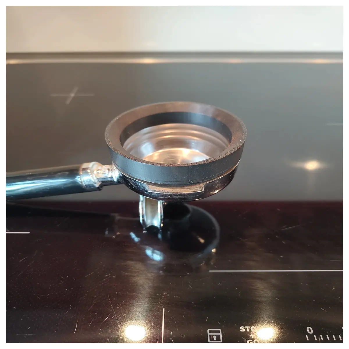 58mm espresso dosing funnel stainless steel barista tool for coffee grinder portafilter basket filling