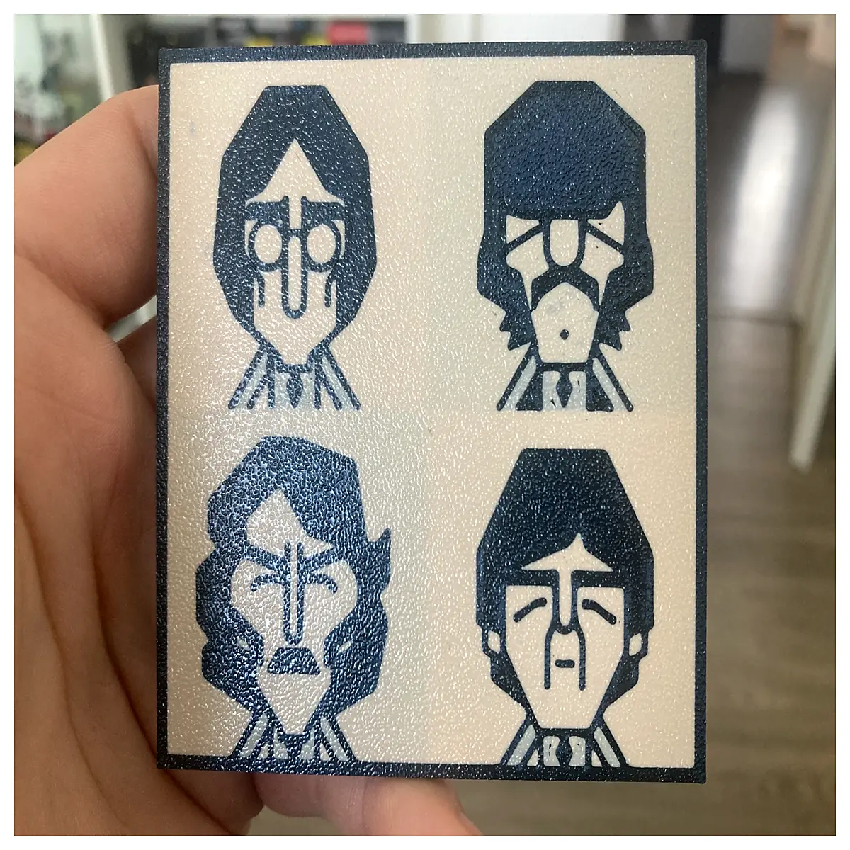 band coasters set music memorabilia bar mat drink coaster for fans
