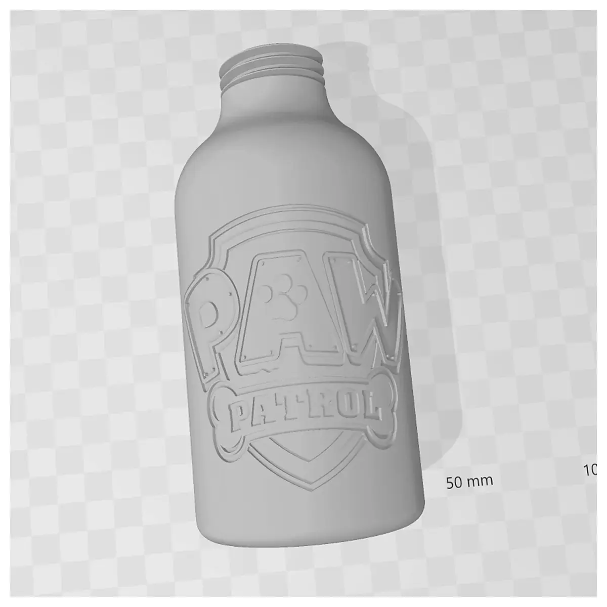 cute cat paw shaped water bottle for kids leakproof animal design flask portable stainless steel drinkware
