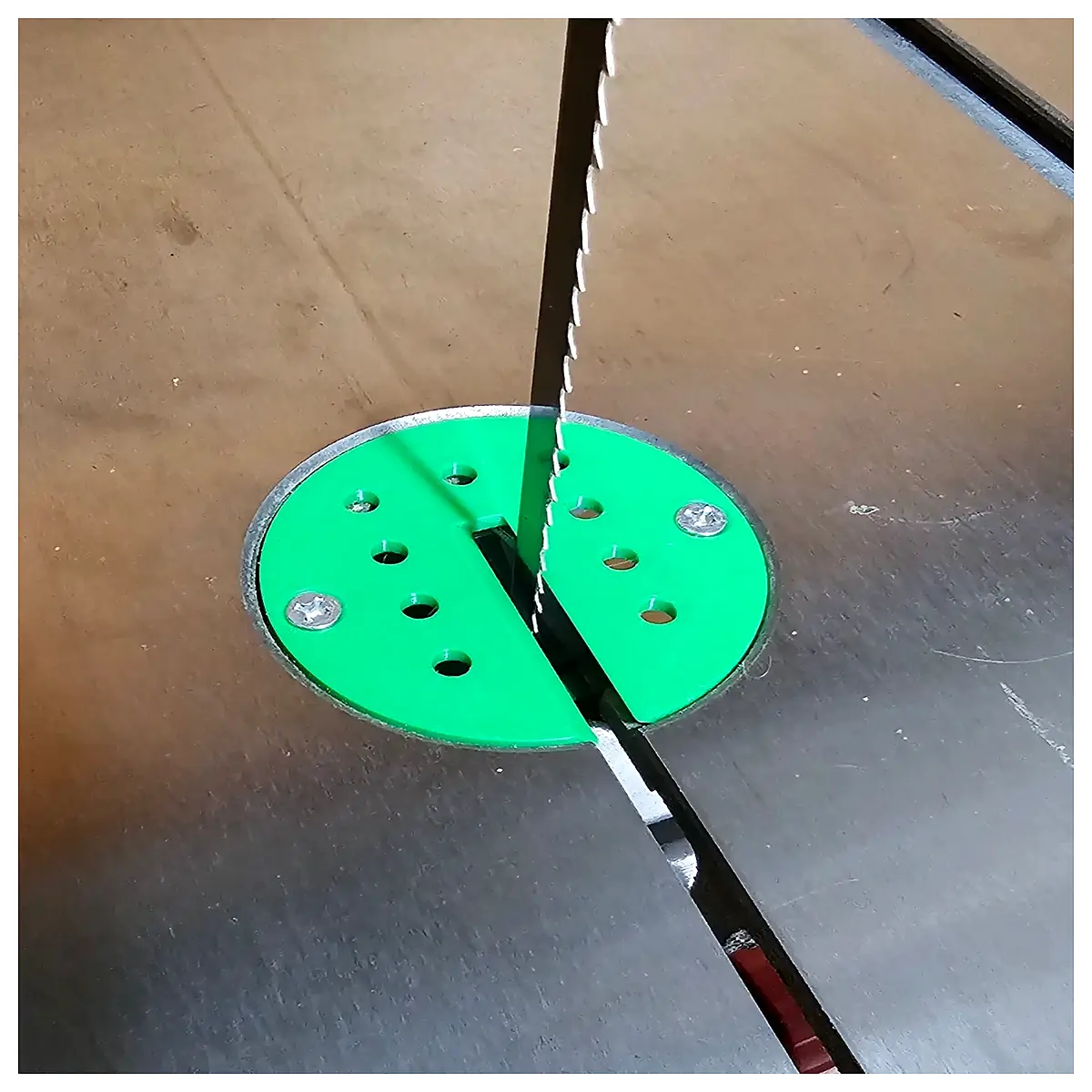 metabo bas261 bandsaw plastic guide block replacement part vertical saw blade tracking adjustment component