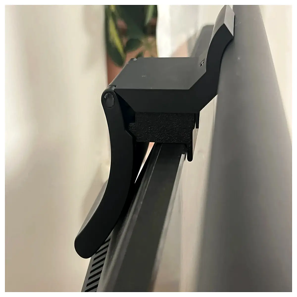 monitor bar mount clip for pc screen desk holder bracket