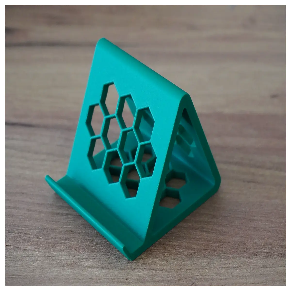phone holder with honeycomb pattern for desk car mount grip