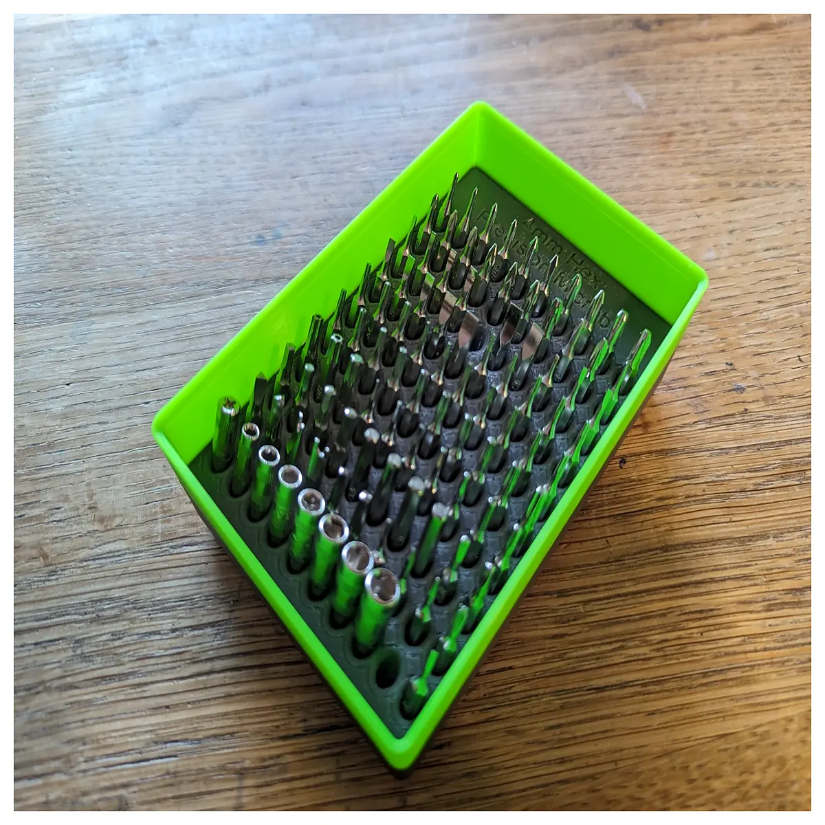 gridfinity 4mm hex precision micro adjustment tool magnetic organizer parts