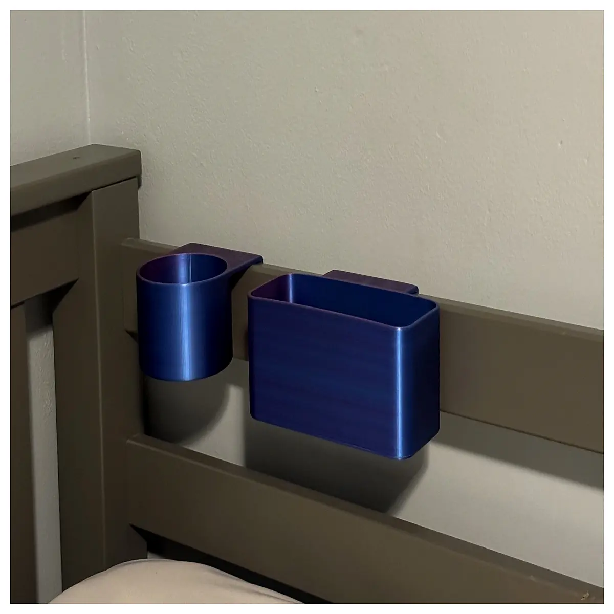 adjustable hanging cup holder trash can combo for kitchen cabinets under sink storage organizer