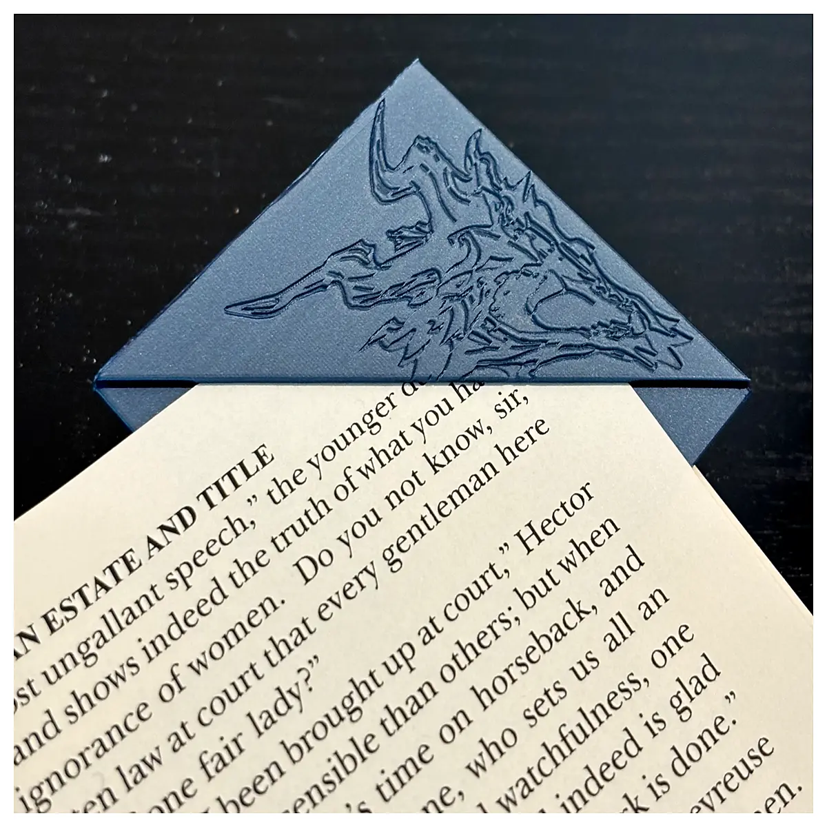 cute corner bookmark dragon fantasy reading accessory student study gift aesthetic book marker