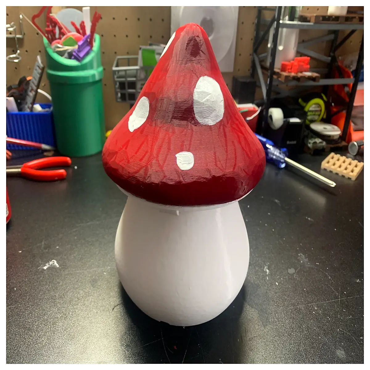cute mushroom shaped food storage containers with lids for kitchen pantry organization snack jars