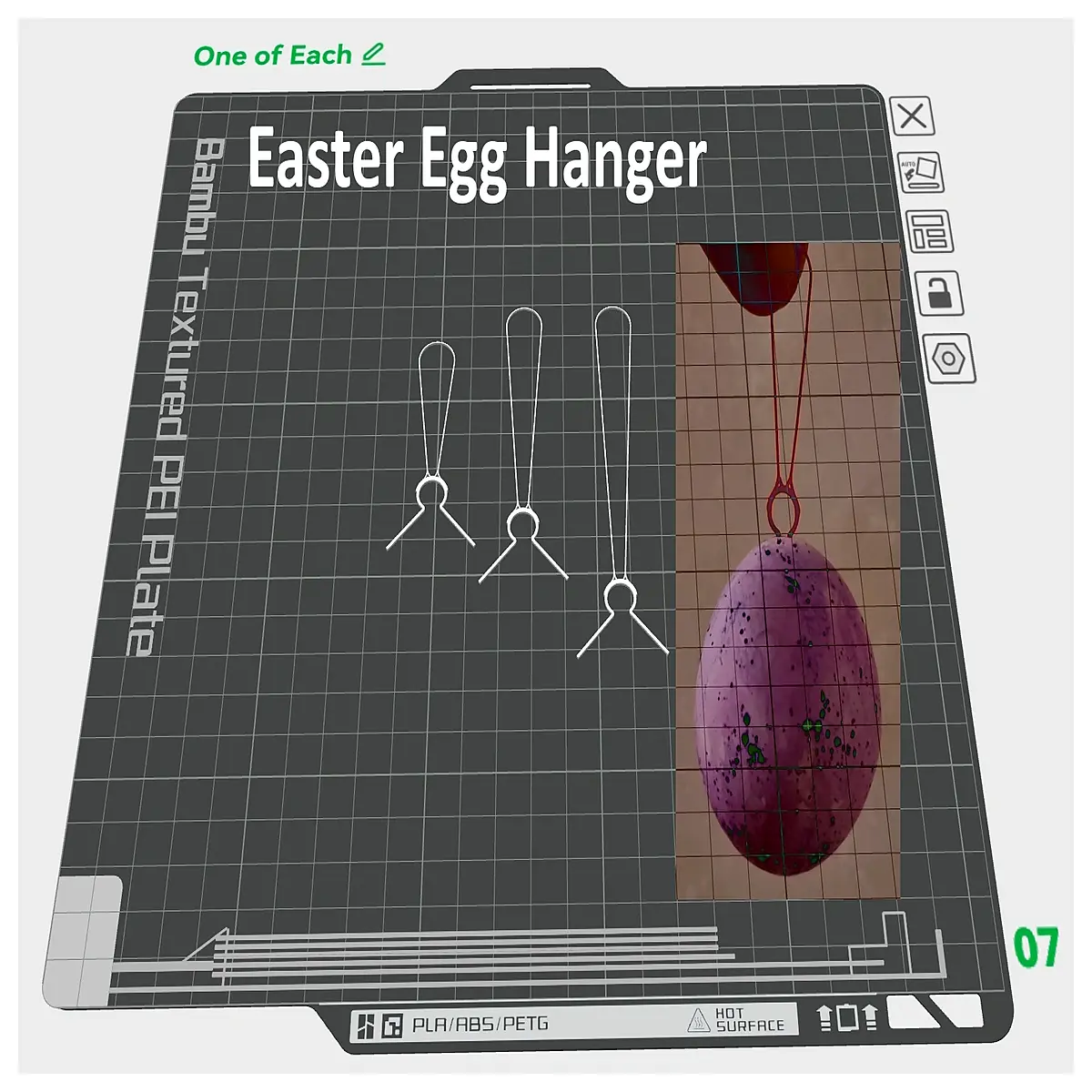 easter egg hooks for tree decoration plastic hanging clips for spring holiday crafts and party supplies