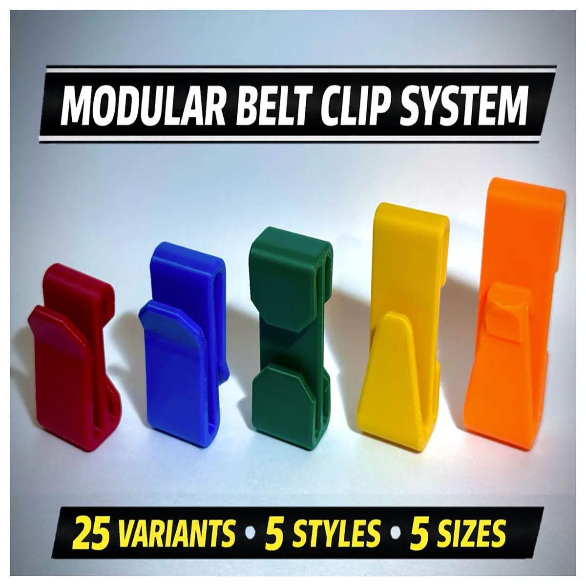 duty belt clip for edc gear tactical holder multi tool organizer durable metal clasp for utility belts