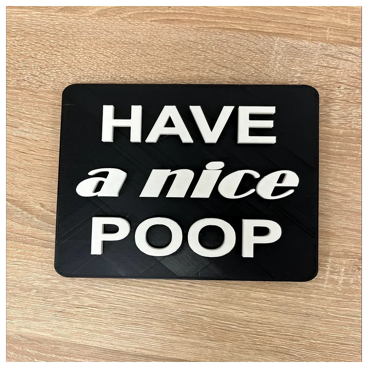 funny bathroom decor signs for men gifts toilet humor wall art prints hilarious potty room decorations novelty restroom plaques