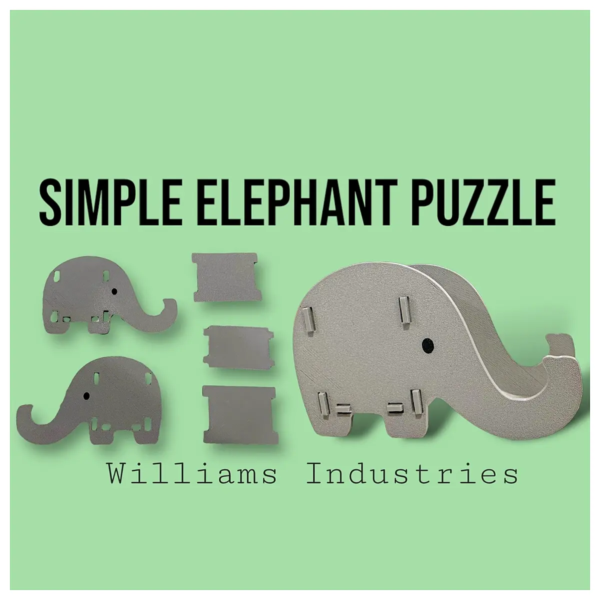 cute elephant desk organizer with pen holder and phone for office study