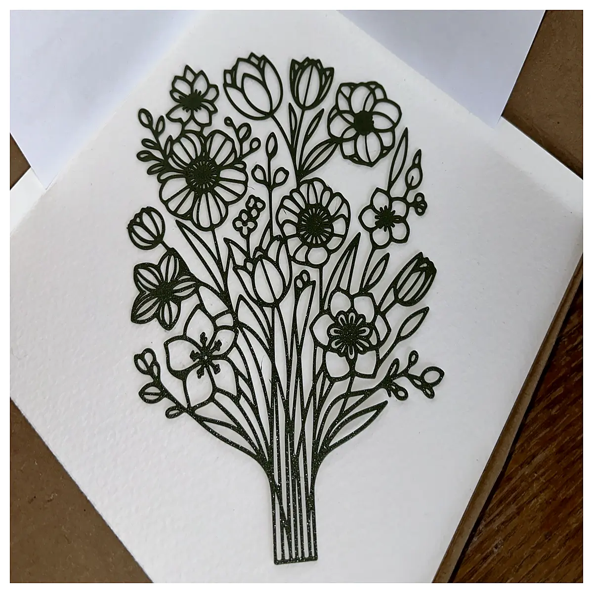 spring floral wall line art minimalist flower bouquet sketch modern botanical print spring decor wall hanging
