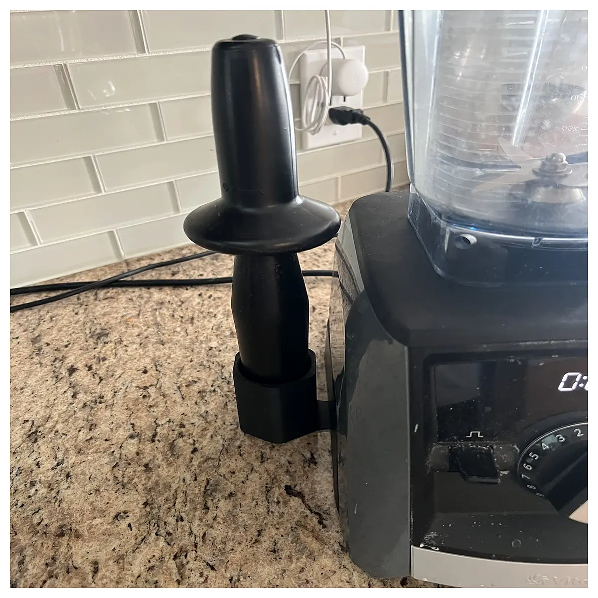 vitamix blender cup holder clamp mount for counter storage