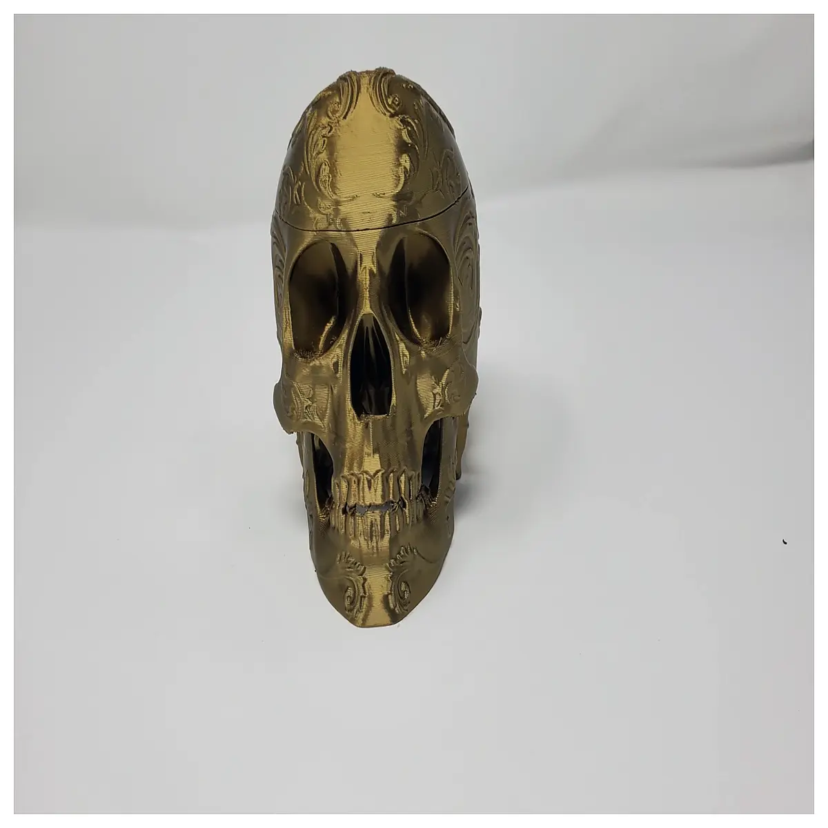 gothic skull vase alternative macabre home decor resin urn for dried flowers dark aesthetic table centerpiece