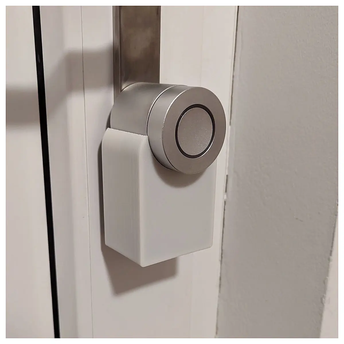 smart lock case with battery slot for mijia yandex gate protective cover holder
