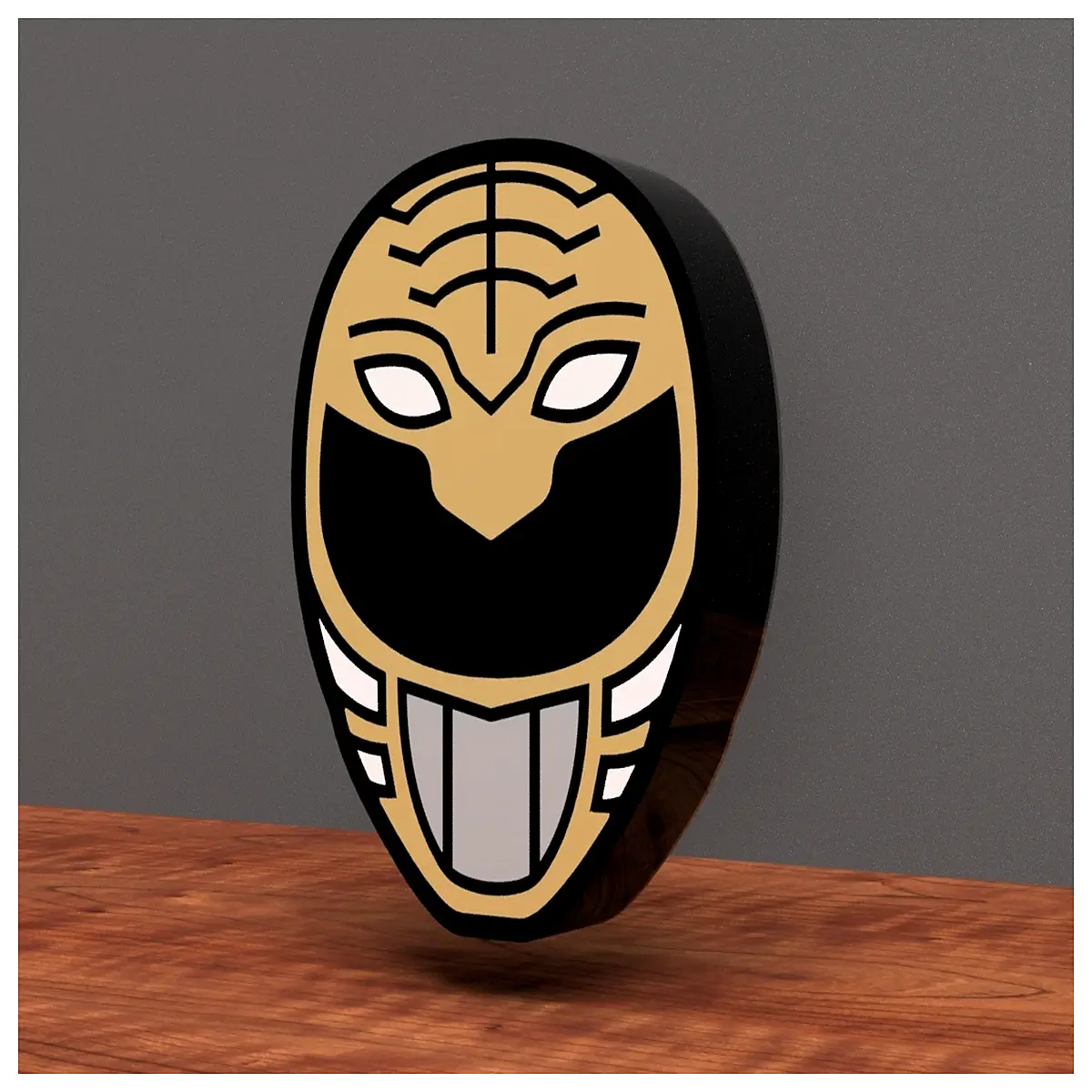 super sentai white ranger box anime wall decor night for bedroom gaming room