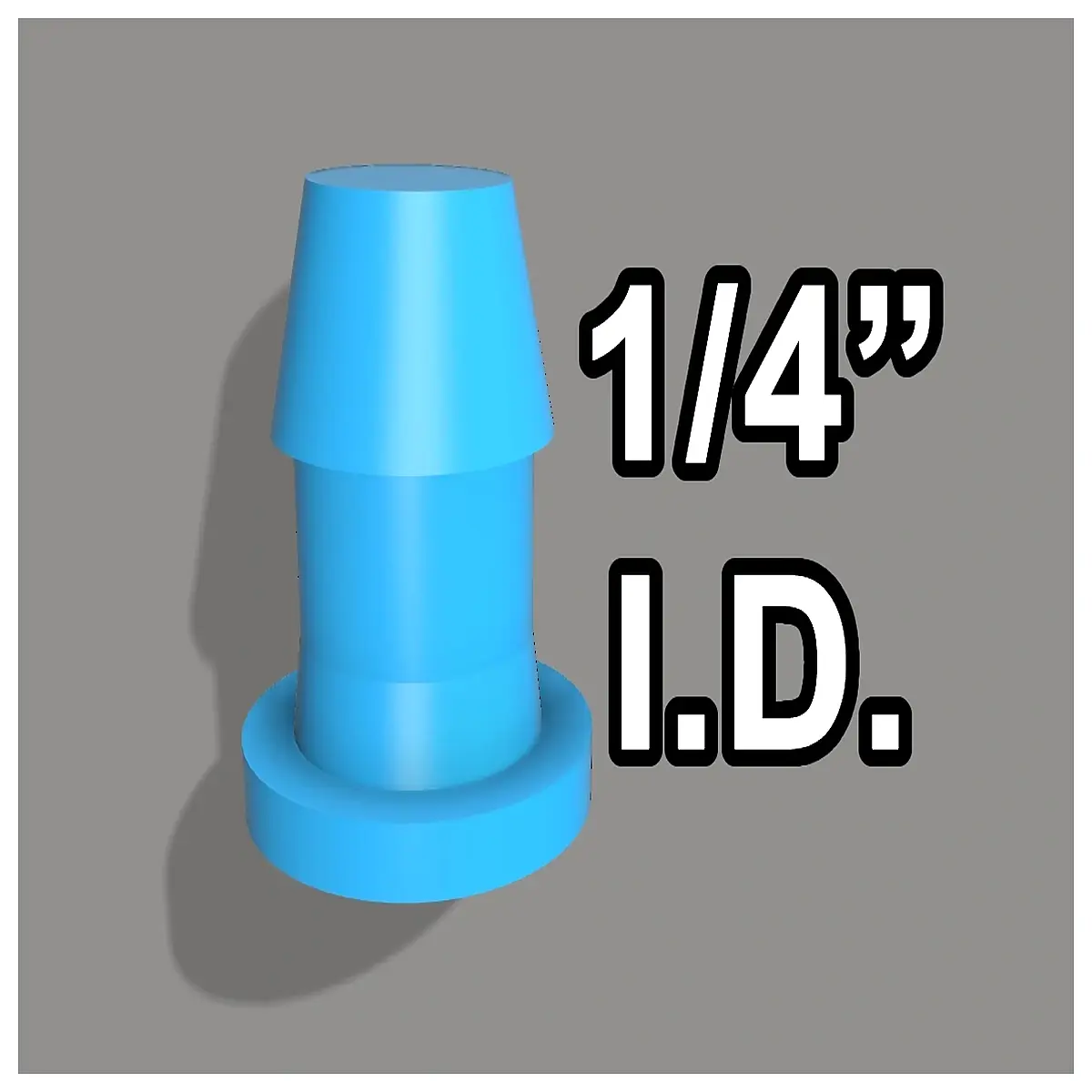 silicone stopper plug for 6mm id tubing hose connector end cap seal