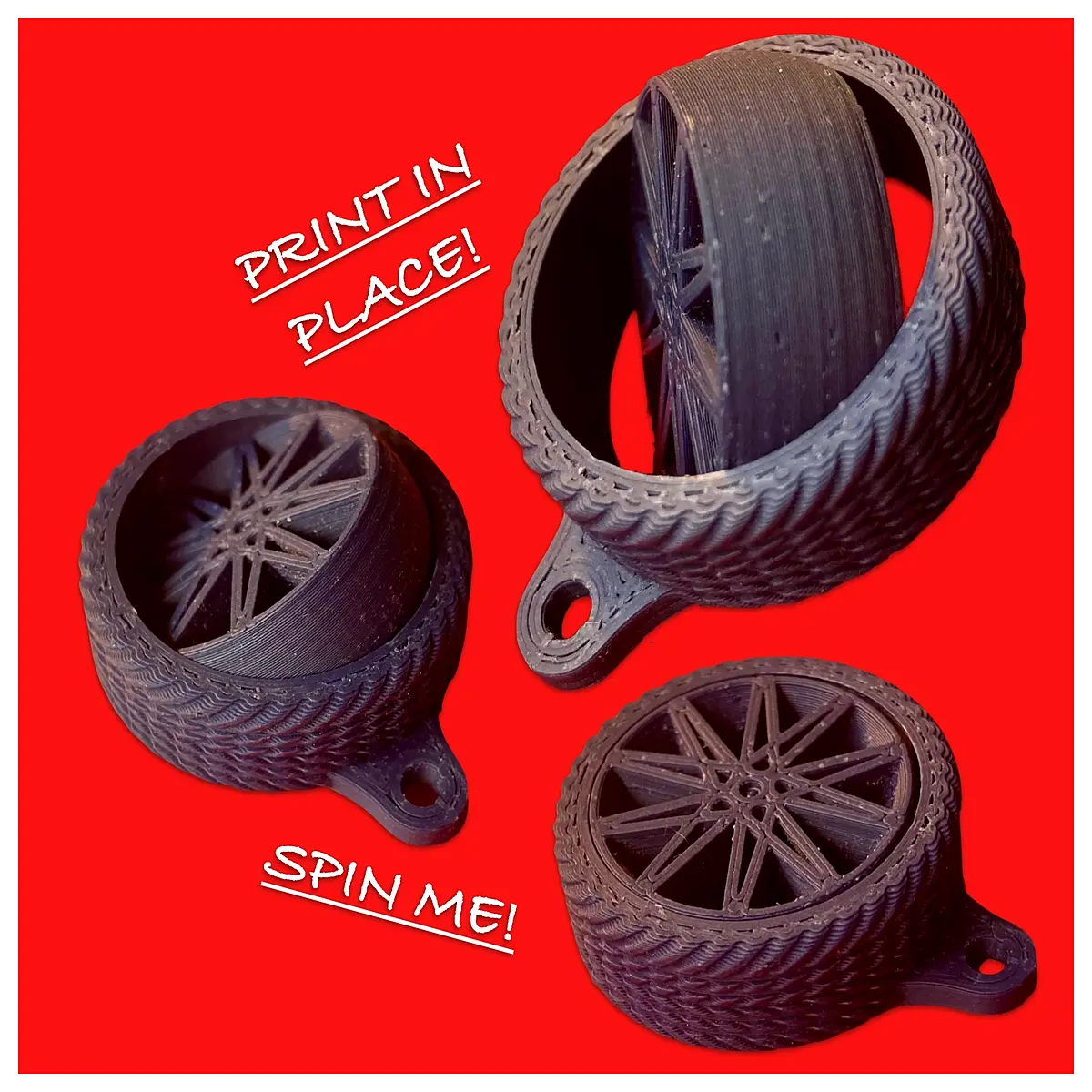 printer rotating turntable base for multi angle printing support