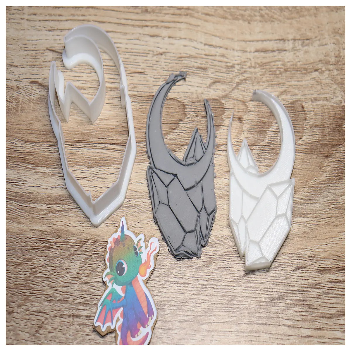 moon and crystal shaped cookie cutters for baking starry night sugarcraft tools themed dessert molds