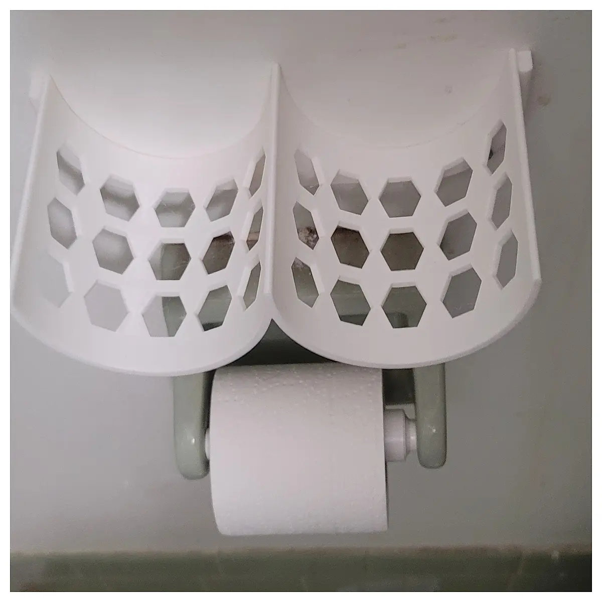 modern bathroom toilet paper holder wall mounted stainless steel roll dispenser organizer rack