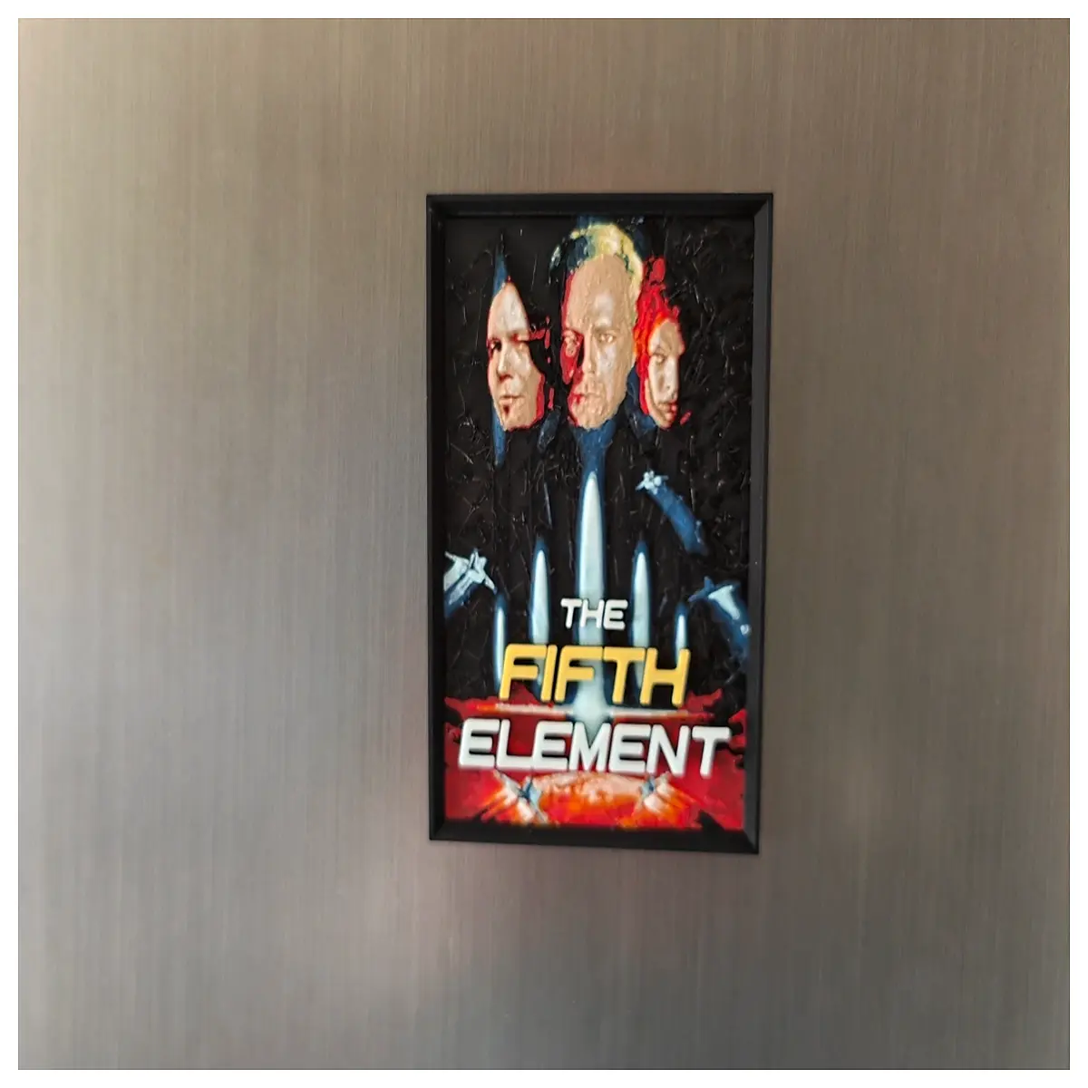 element movie poster fridge magnet sci fi art decor fans