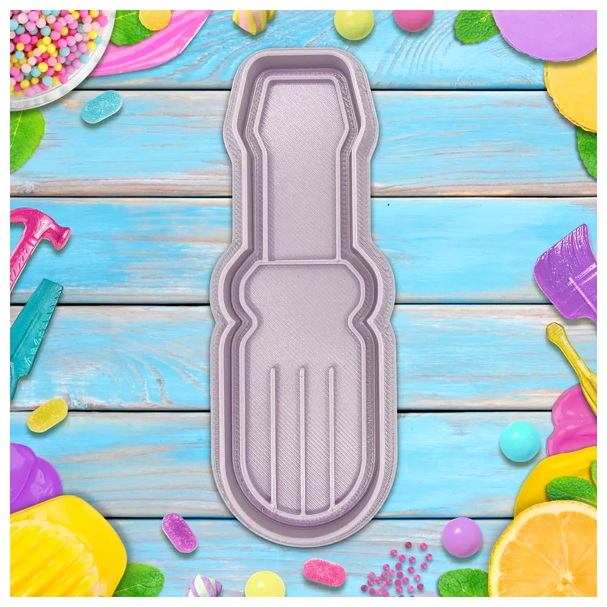 screwdriver shaped cookie cutters baking stamps for fondant icing pastry decorating tools
