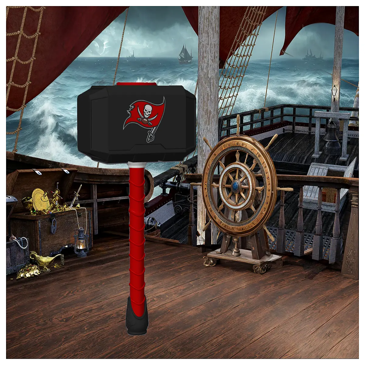 tampa bay buccaneers thunder hammer mma striking pad bag training equipment