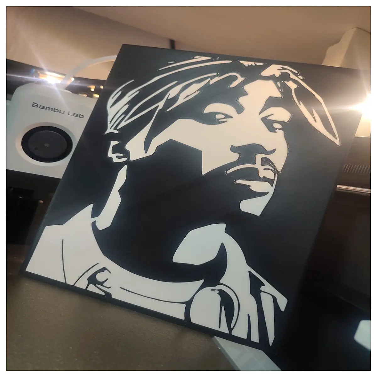 tupac shakur wall art canvas prints hip hop decor large mural living room bedroom music legend poster