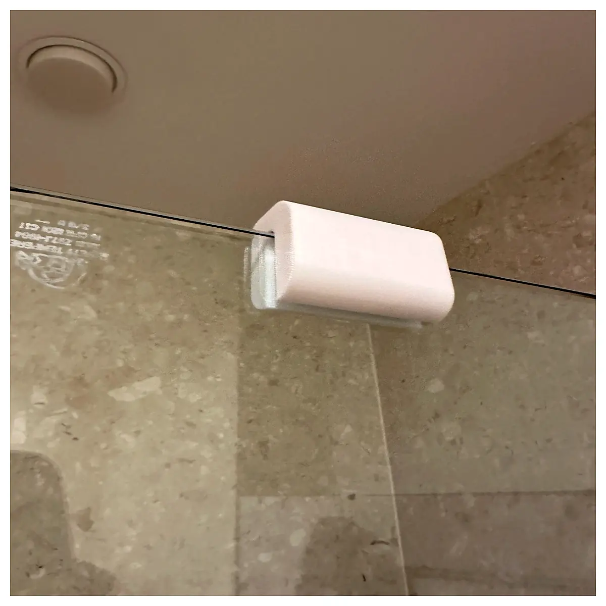 shower door lock magnetic child safety latch for sliding glass bathroom anti theft stopper