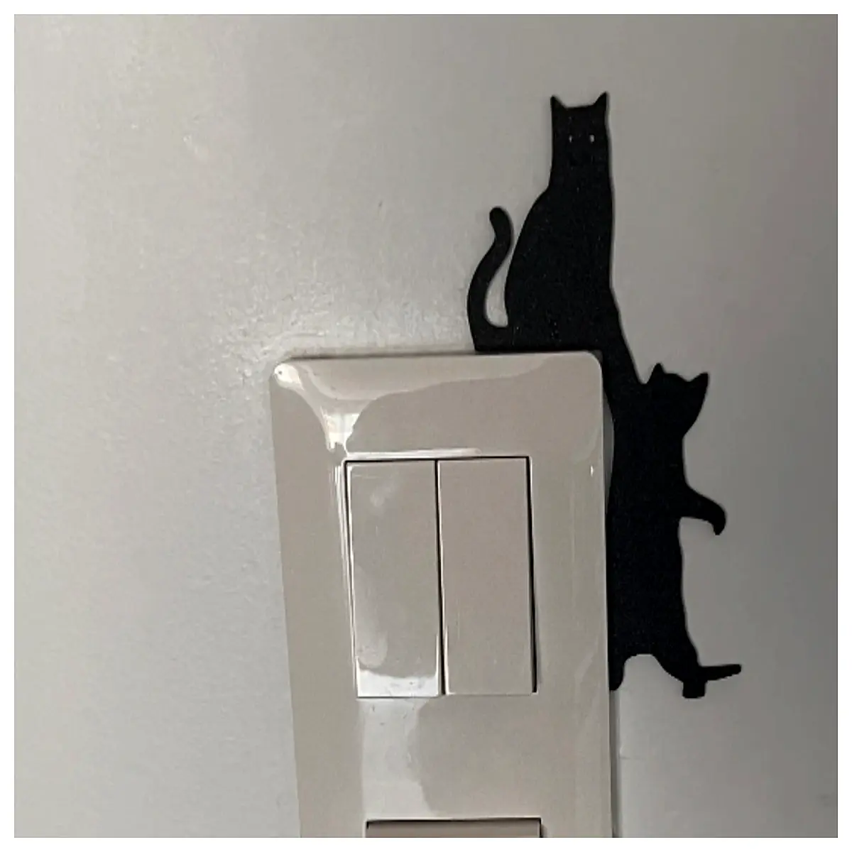cute animal switch cover plate wall decor for kids room nursery cat paw design home accessories