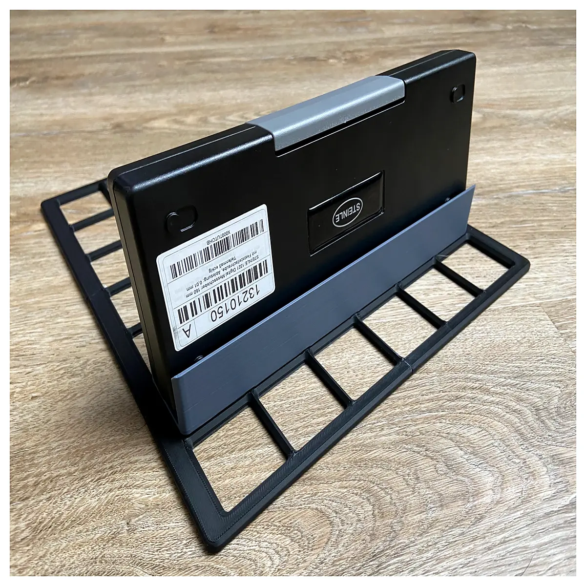 printed gridfinity caliper case 1x6 organizer box for digital calipers storage