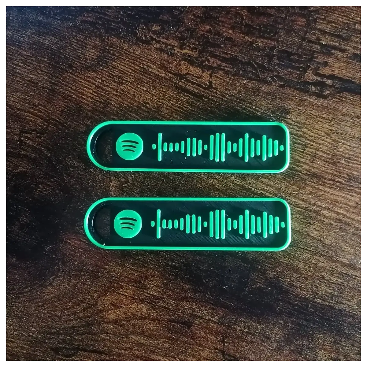 spotify keychain music gift pendant necklace for headphones lovers