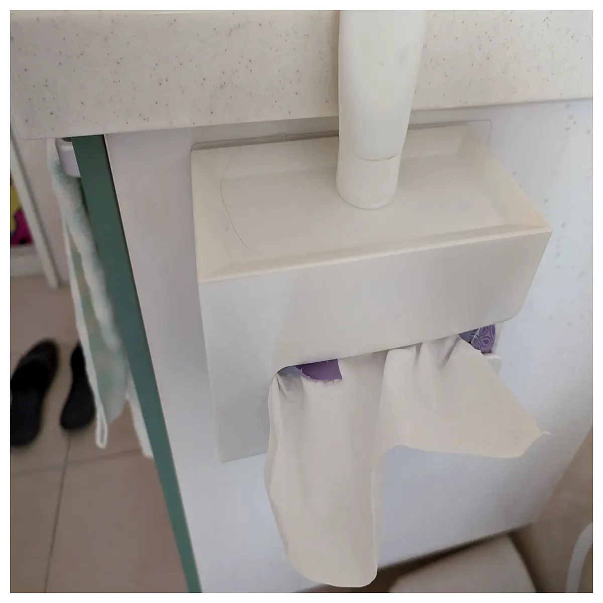 adhesive toilet paper holder wall mounted no drill bathroom tissue dispenser roll organizer