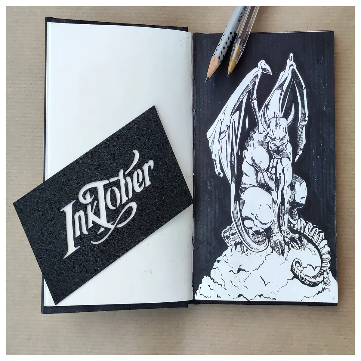 inktober sticker sheet for sketchbook a6 a5 a4 transparent tracing overlay for marker art doodle stamp pad design