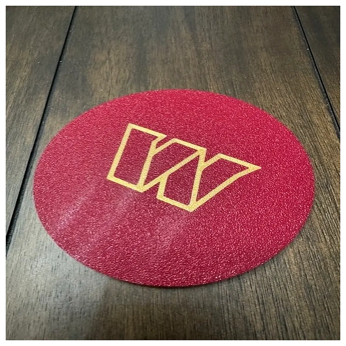 washington commanders coaster set rubber non slip bar accessories game day gifts for fans