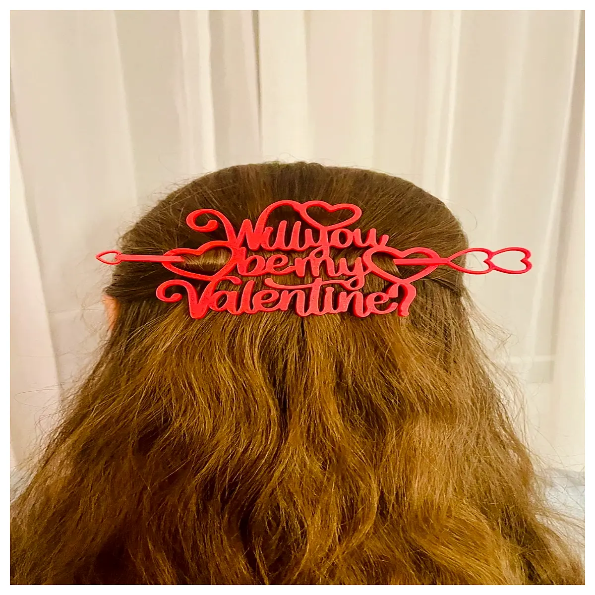 valentines day hair accessories for women romantic bow clips cute barrettes her