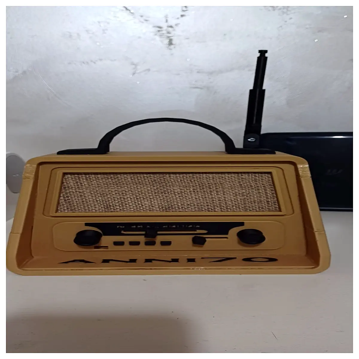 vintage radio 1960s retro wood tube collector gift